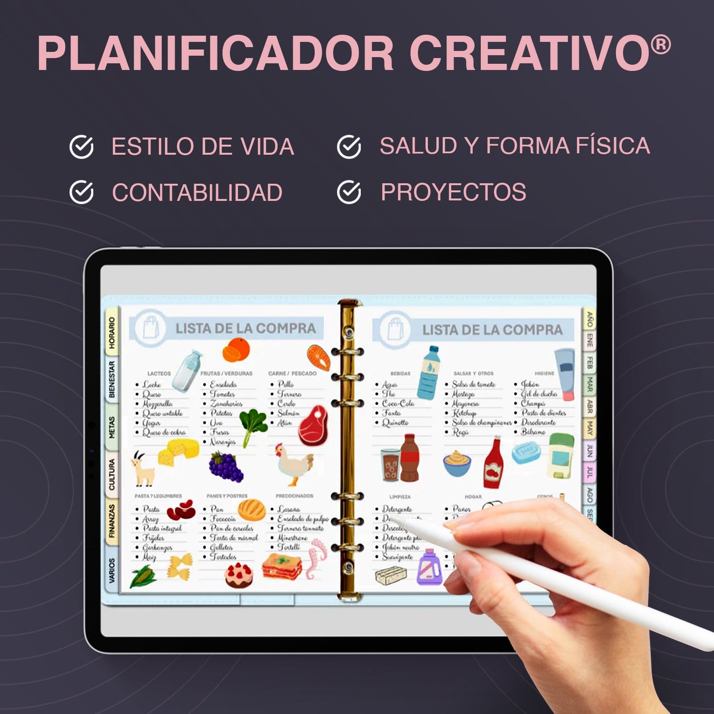 Planificador Digital + Agenda digital - Todo en uno